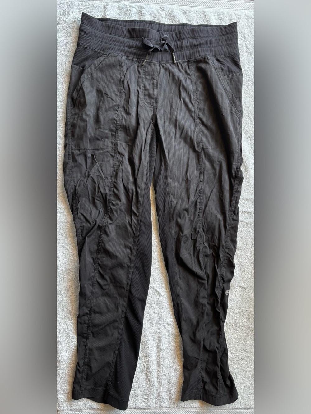 Women’s Black Drawstring Active Pants